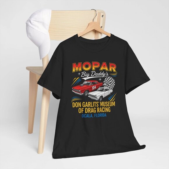 MOPAR BIG DADDY'S DON GARLITS MUSEUM OF DRAG RACING OCALA, FL MEN'S T-SHIRT - Picture 2 of 6